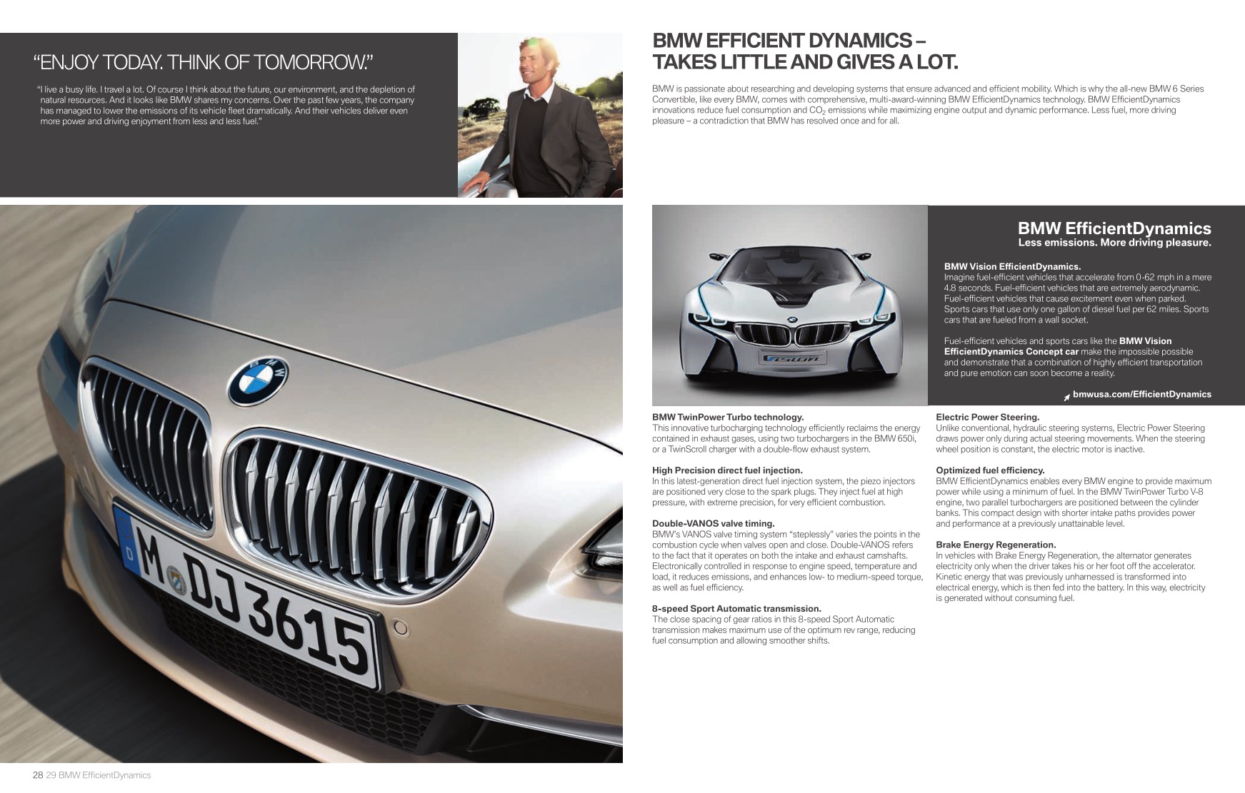 2012 BMW 6-Series Convertible Brochure Page 22